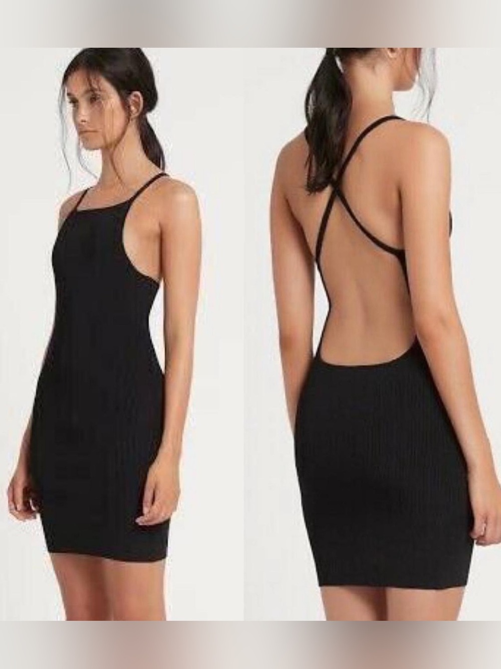 Sir the label Ingrid  Rib Knit  mini dress